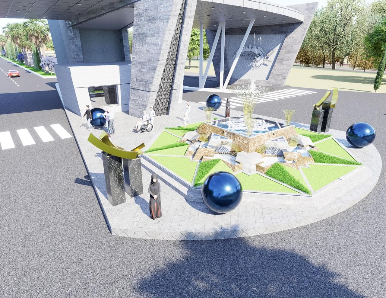 Detailed project drawing