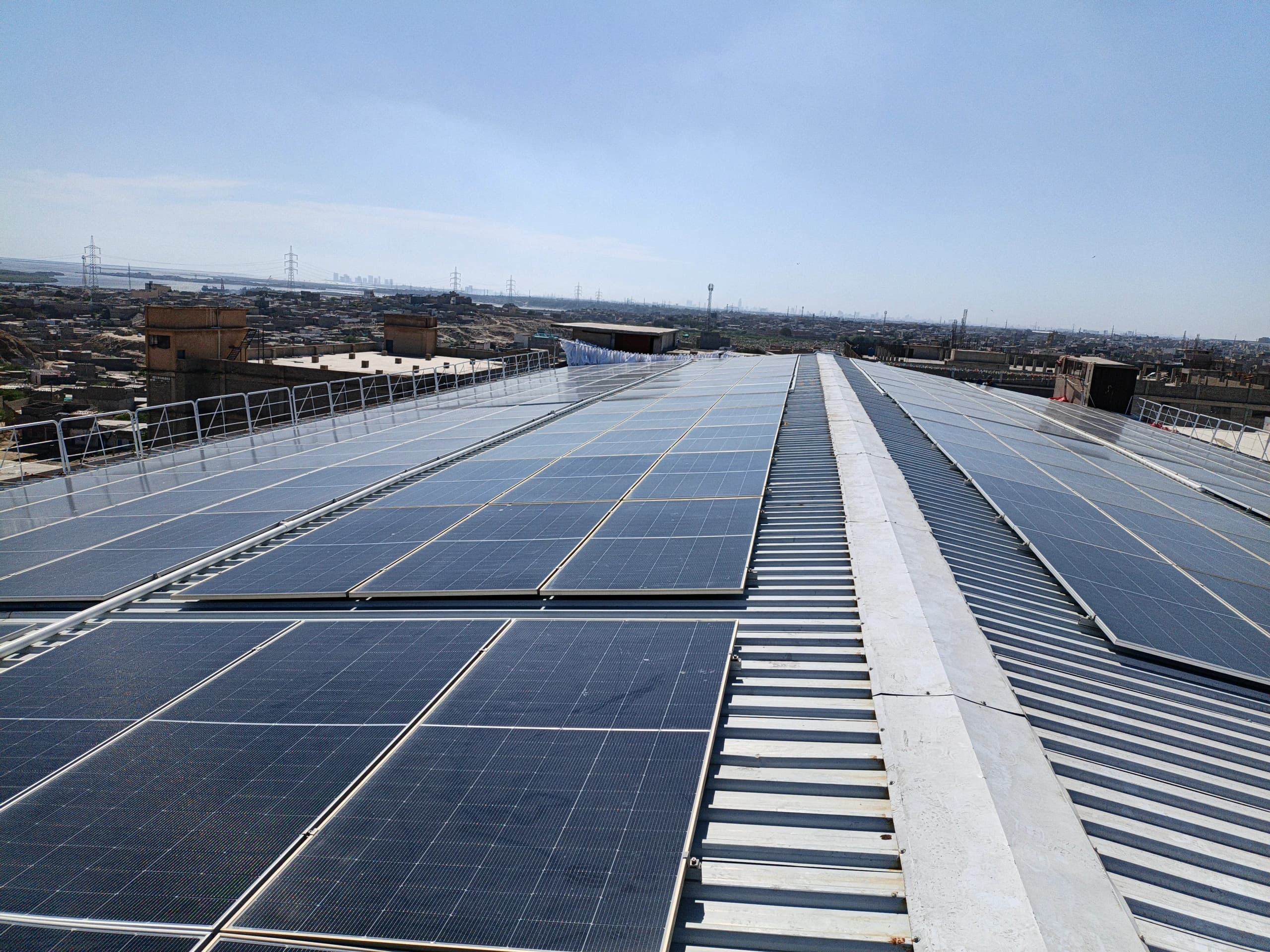Solar farm installation