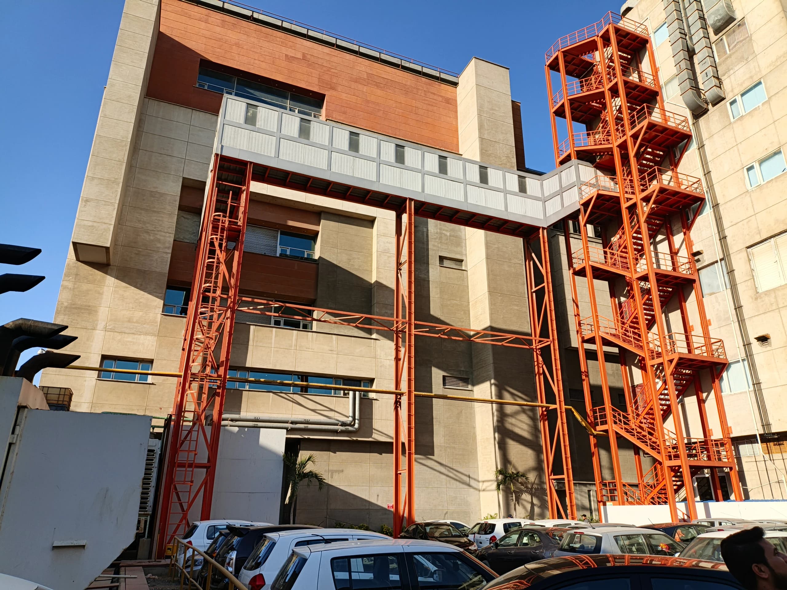 Fabricated steel structure frame