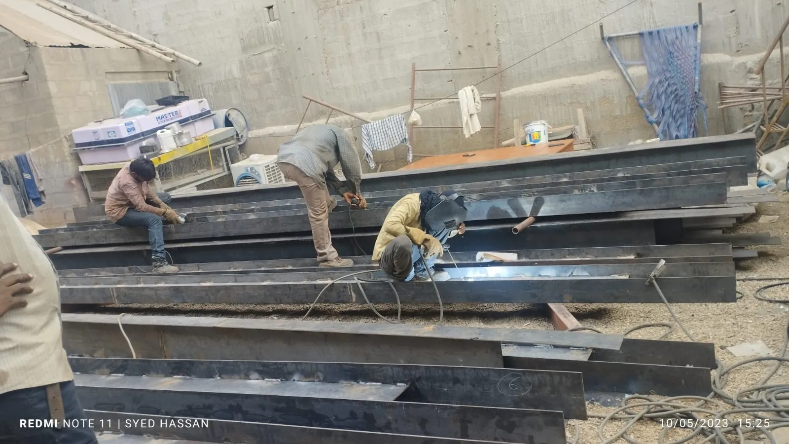 Towellers project working stage