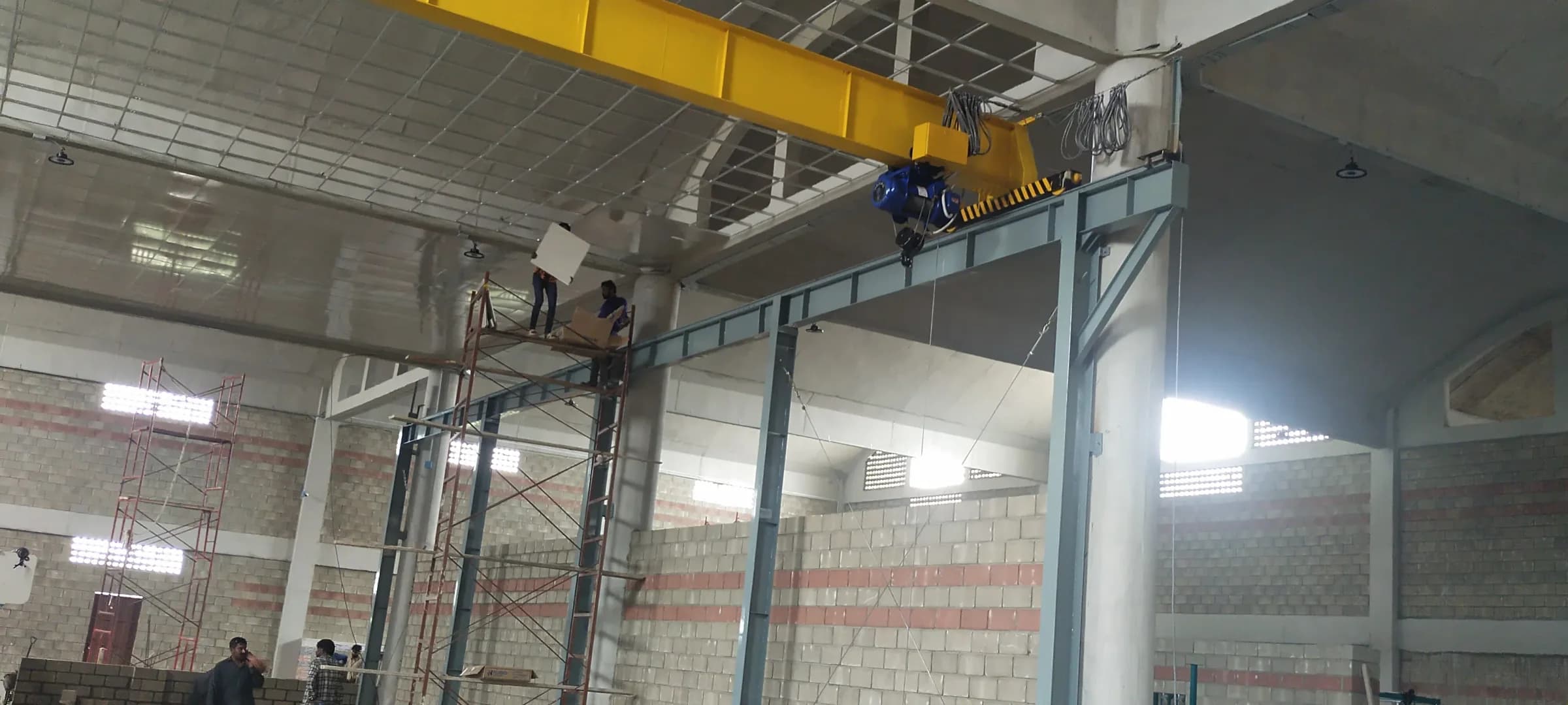 Gantry fabrication detail