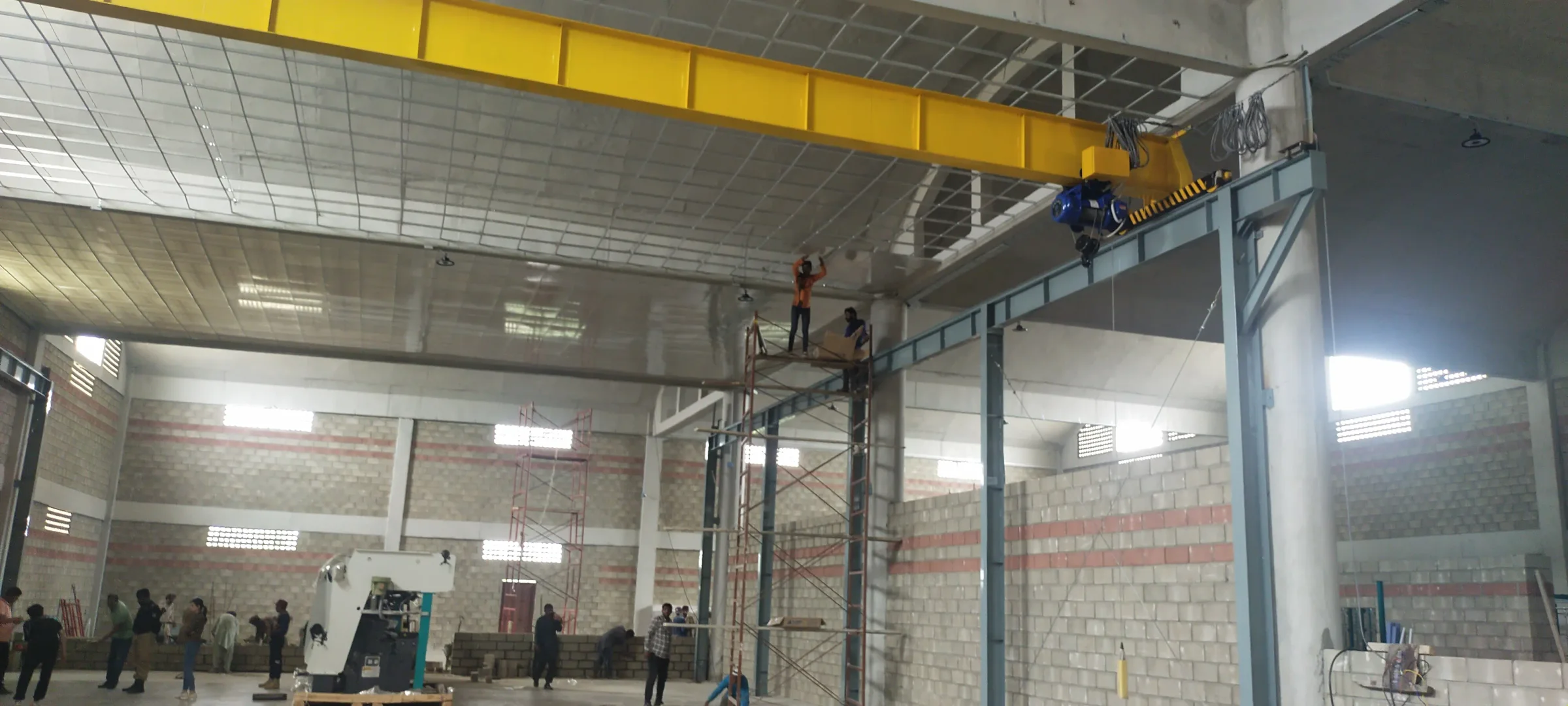 Gantry work view