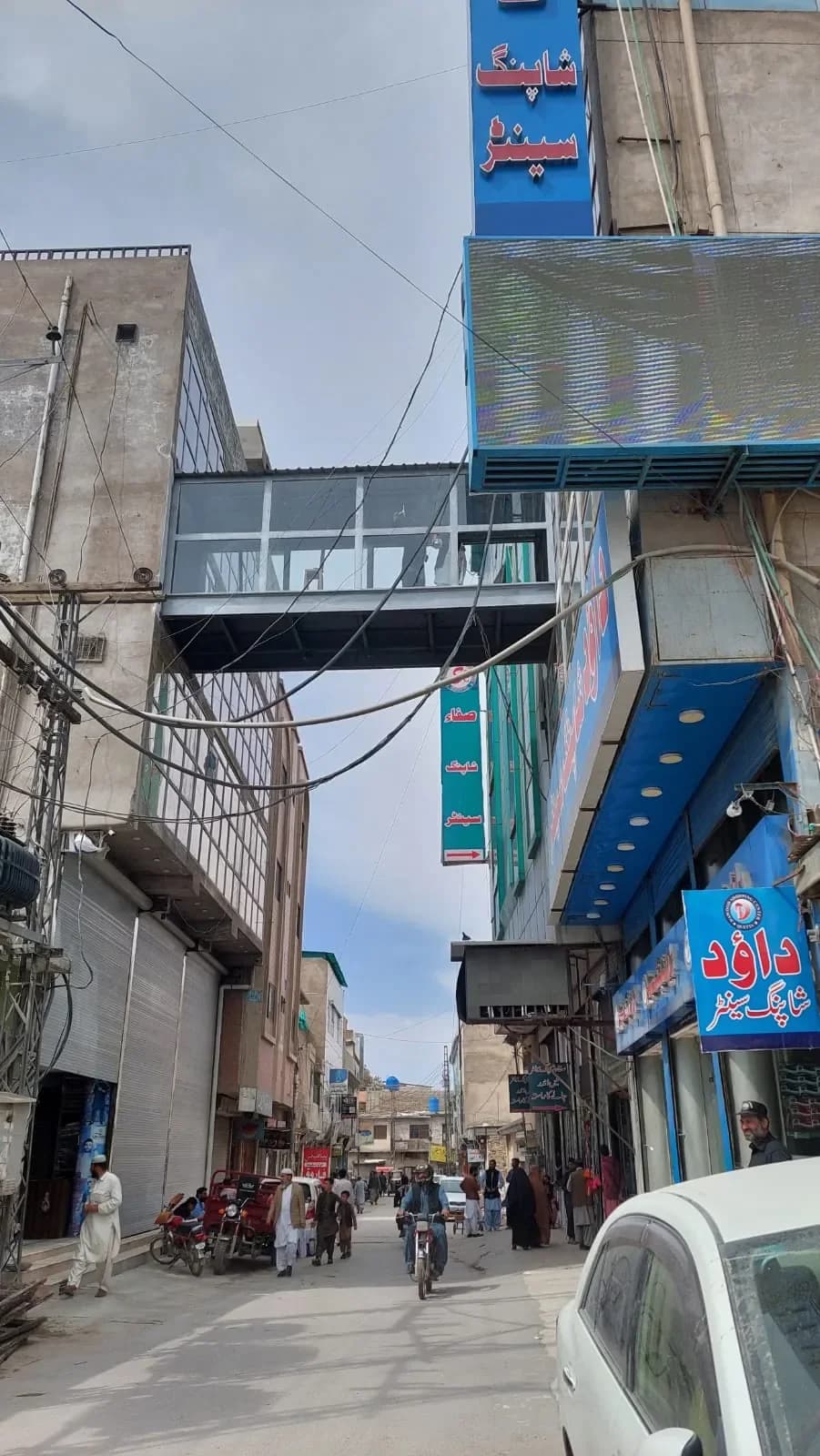 Connecting bridge final structure