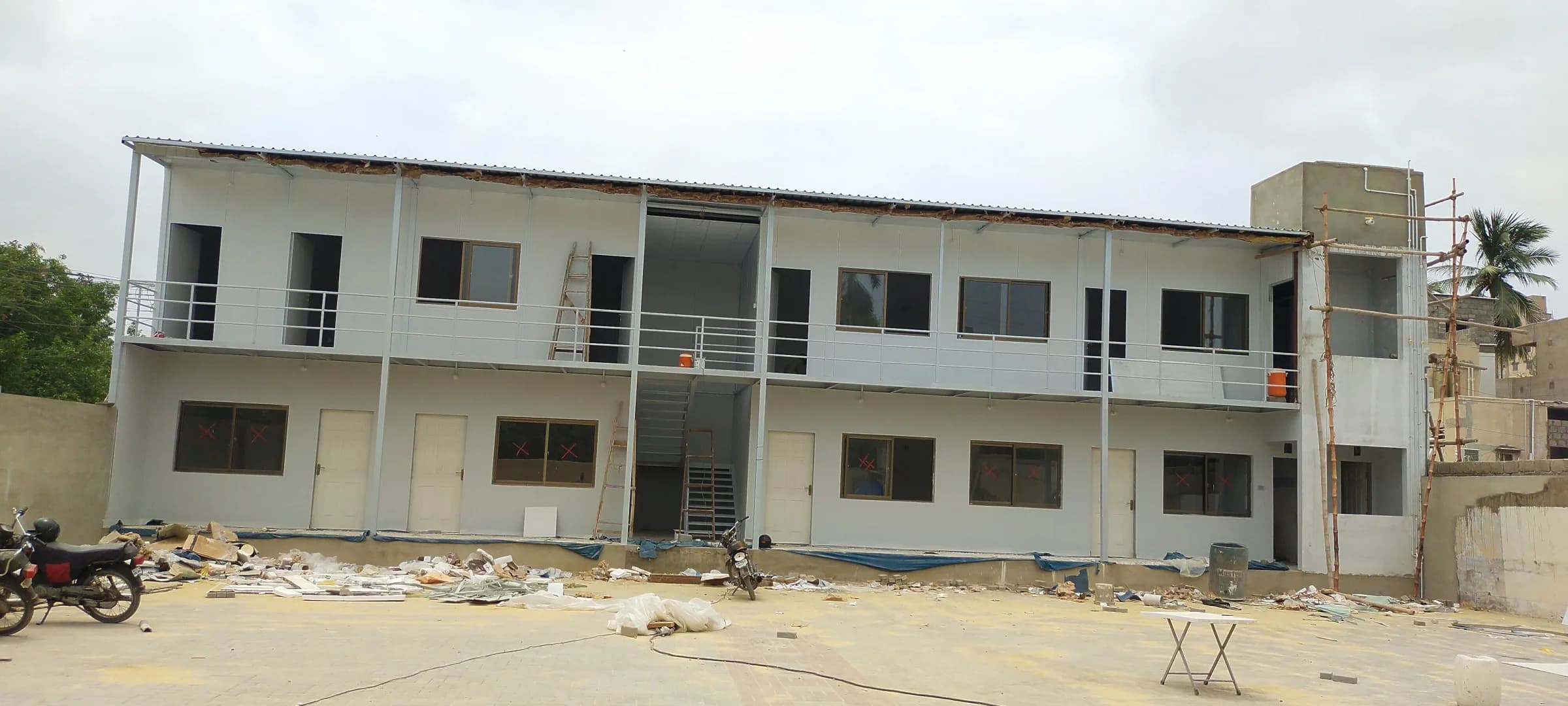 Completed fabricated building LGS project