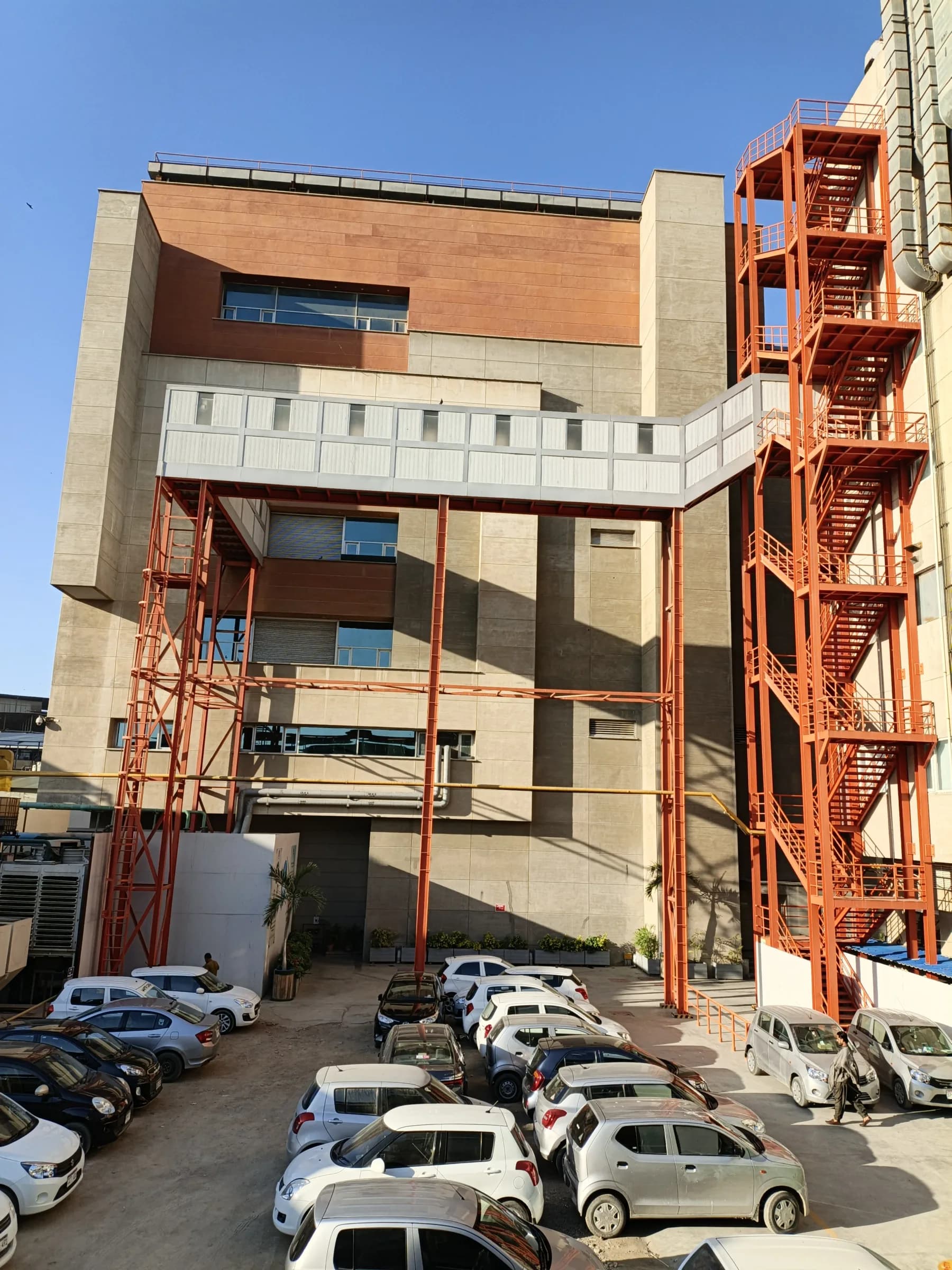 ATCO completed emergency staircase detail