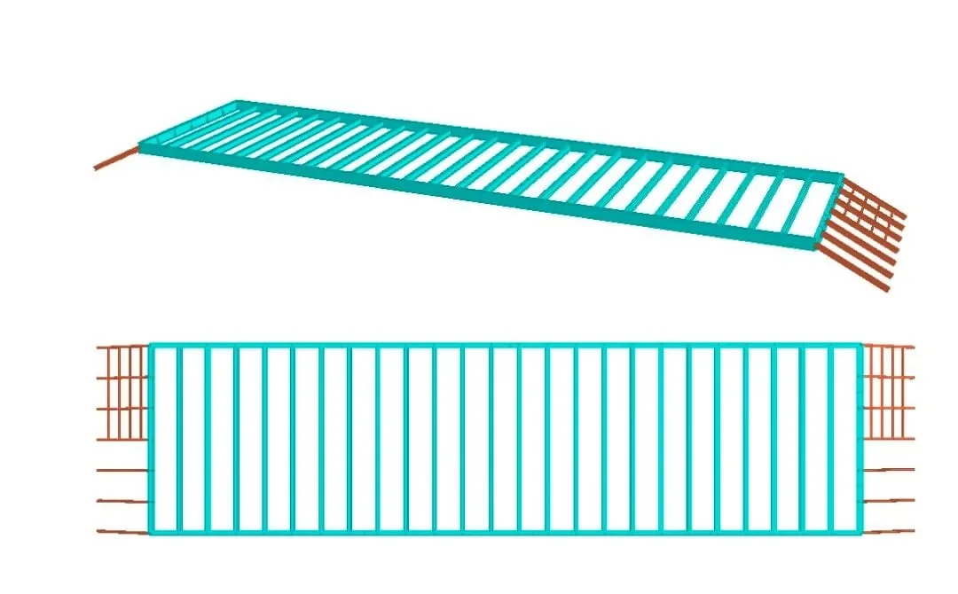 Towellers deck flooring drawing